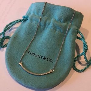 Tiffany T Smile Pendant Sterling Silver
